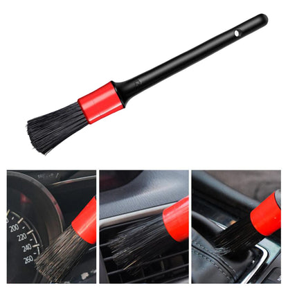 1/5pcs Car Cleaning Brush Kit Automotive Detail Brushes For Car Interior Detailing Brush Set Wheel Rims Clean Brush Plastic [DTL]