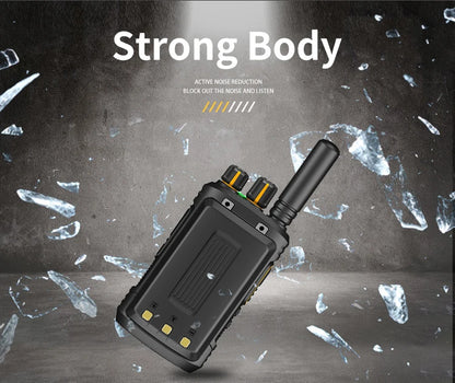 Chierda CD11  Mini Walkie Talkie Rechargeable Walkie-Talkies 1 or 2 Pcs PTT 5-8KM Long Range Portable Two-way Radio For Hunting [TEL]