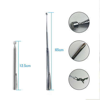 Mini Portable Telescopic Magnetic Magnet Pen Pick Up Rod Stick Extending Magnet Handheld Pick Up Mini Pen Hand Tools Sets [HTO]