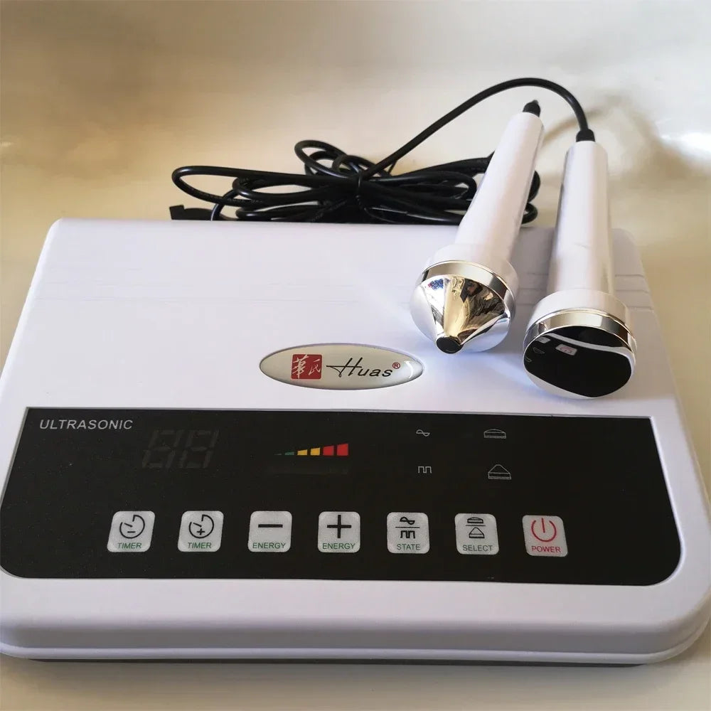 Ultrasonic Facial Machine Skin Care Tools High Frequency Ultrasound Tightening Anti Wrinkle Massager Salon Beauty Device H3235 [SKC]