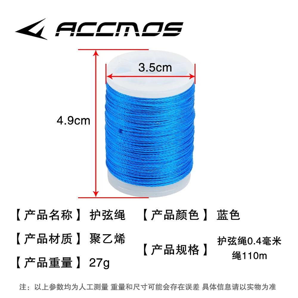 High Quatity Profession Bow string Serving thread 110m/Roll 0.4mm Thickness for Various Bow string Archery [SPT]