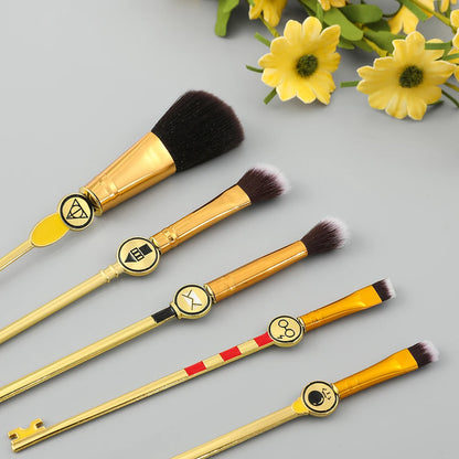 Harry Potter Horcrux Makeup Brushes Set Eye Shadow Foundation Women Cosmetic Brush Eyeshadow Blush Powder Blending Beauty Tool [CSM]