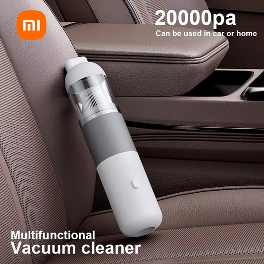 Xiaomi New Car Vacuum Cleaner Portable Mini Handheld Vacuum Cleaner Smart Home Car Dual-purpose Mi Wireless 20000PA Dust Catcher [VAC]