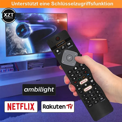 Remote Control Replacement 398GR8BDXNEPHH For All Philips Ambilight 4K Smart LED TV 398GR8BDXNEPHH HOF16H303GPD24 398GR08B [HAP]