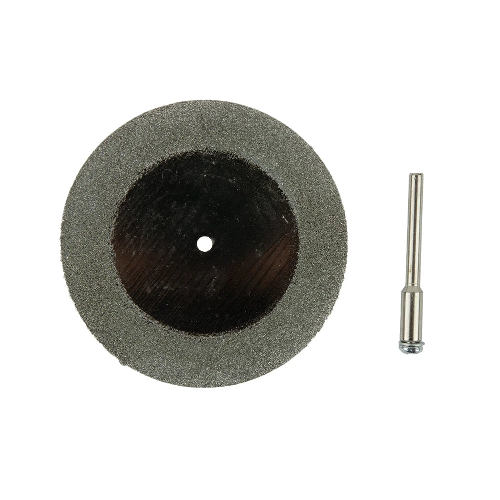 40/50/60mm Diamond Grinding Wheel Metal Cutting Disc Slice Abrasive Diamond Cutting For Dremel Rotary Tool With 1 Arbor Shaft [TPT]