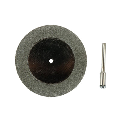 40/50/60mm Diamond Grinding Wheel Metal Cutting Disc Slice Abrasive Diamond Cutting For Dremel Rotary Tool With 1 Arbor Shaft [TPT]