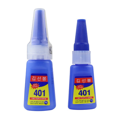 12g / 20g  Strong Transparent 401 Glue Soft Shoes Manicure Repair Metal Plastic Accessories Multi-Functional Adhesive [SHO]