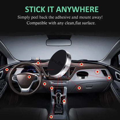 Magnetic Car Phone Holder Universal Car Phone Stand for iPhone Xiaomi Huawei Samsung Dashboard Wall Mounted Car Magnet Sticker [PHH]