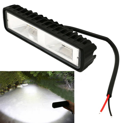 LED Headlights 12-24V For Auto Motorcycle Truck Boat Tractor Trailer Offroad Working Light 36W LED Work Light Spotlight [CAR]