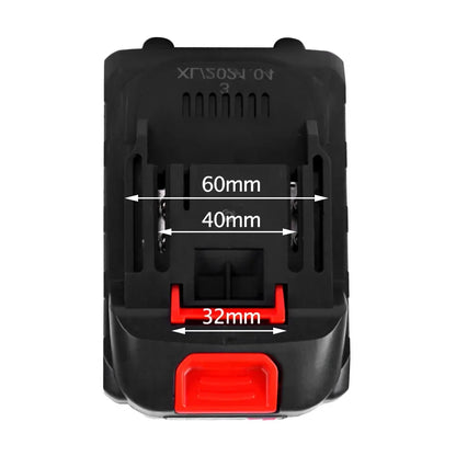 18V Rechargeable Lithium Ion Battery High Capacity with Battery Indicator for Makita Cordless Electric Power Tool Battery EU Plug [BAT]