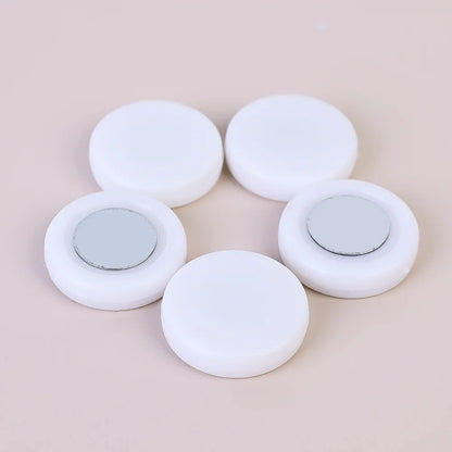 20/2Pcs Magnetic Hook Multi-Purpose Wall Mount Anti-Lost Magnet Holder Hook Fridge Sticker Remote Control Storage Organizer Hook [MAG]