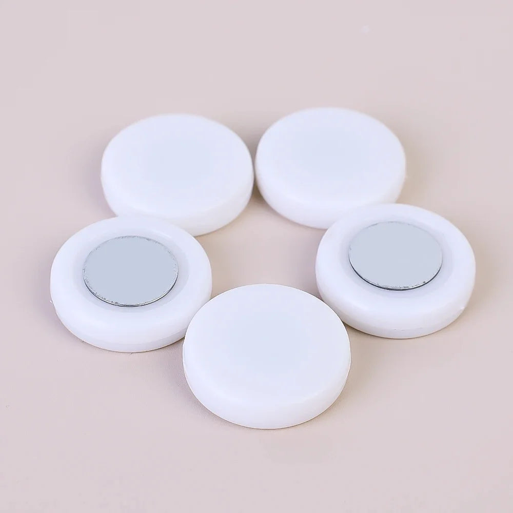 20/2Pcs Magnetic Hook Multi-Purpose Wall Mount Anti-Lost Magnet Holder Hook Fridge Sticker Remote Control Storage Organizer Hook [MAG]