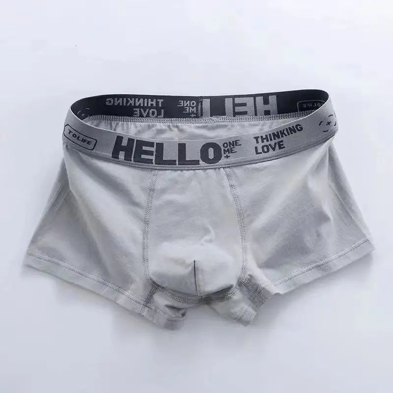 4Pcs Men Underwear Men's Boxers Sexy Underpants Comfortable Breathable Fashion Boys' Panties Underwear Boxershorts Men [UND]