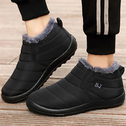 Women Boots Lightweight Winter Shoes For Women 2022 Ankle Boots Snow Botas Mujer Black Couple Waterproof Winter Boots Plus Size [SHO]