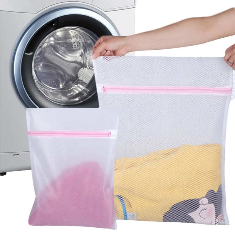 Clothes Washing Machine Laundry Bra Aid Lingerie Mesh Net Wash Bag Pouch Basket Women Saver Clothes Protect Intimates [GRM] [UND]