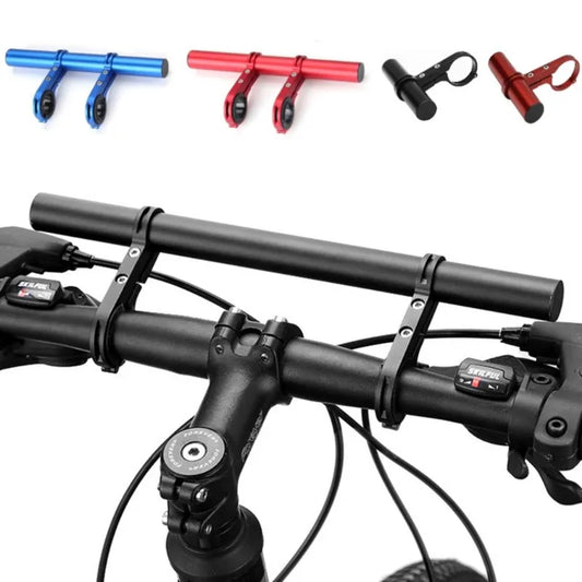 10/20/30cm Bicycle Handlebar Extended Bracket MTB Headlight Mount Extented Bar Road Mountain Bike Handlebar Extender Rack Parts [CYC]