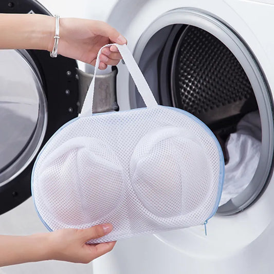 Bra Laundry Bag Underwear Wash Package Brassiere Clean Pouch Anti Deformation Mesh Pocket Special for Washing Machine [UND]