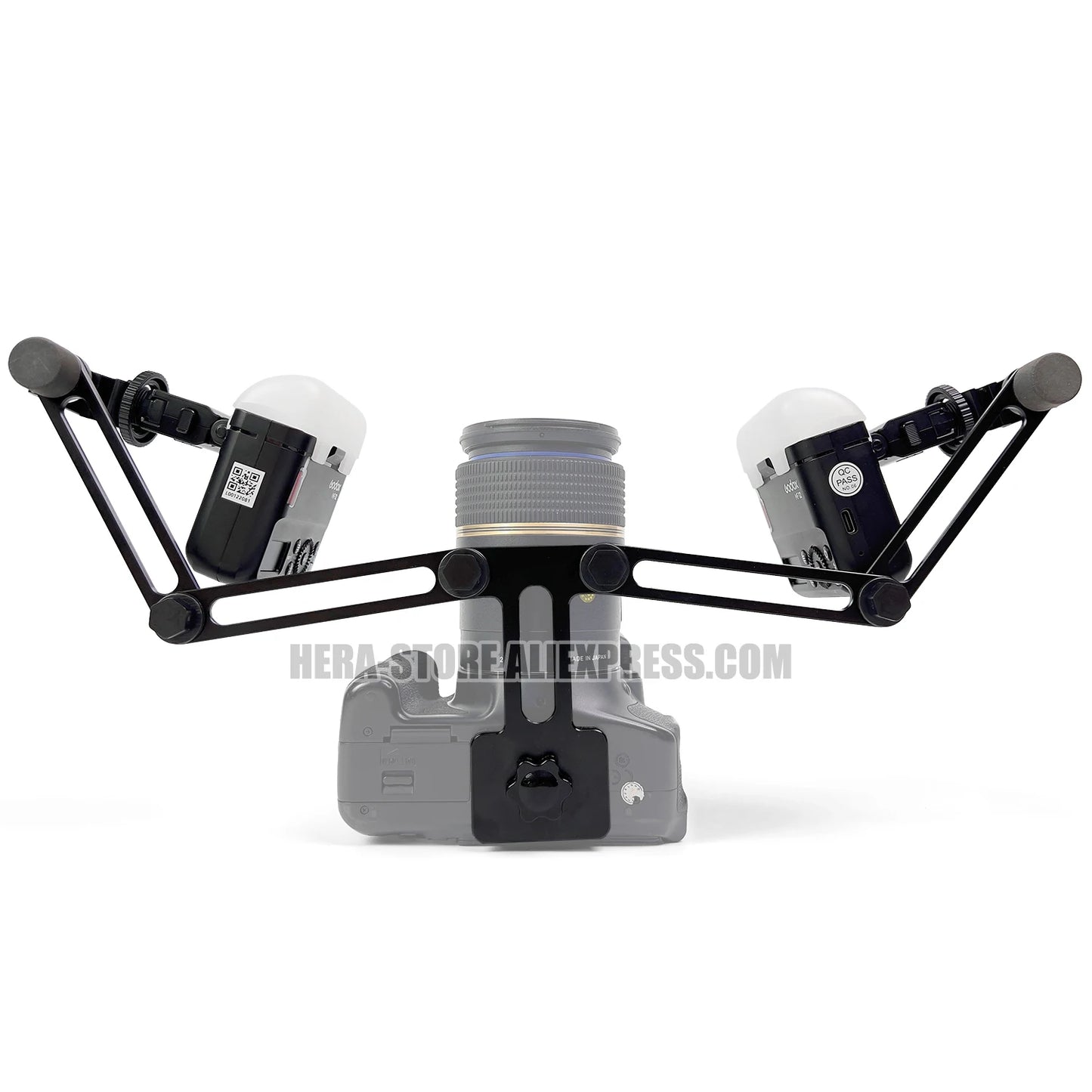 Oral, Macro And Dental Photography SLR DSLR Camera Twin Flash Bracket With Godox Flash And Godox Flash Trigger For Dentist [PHO]