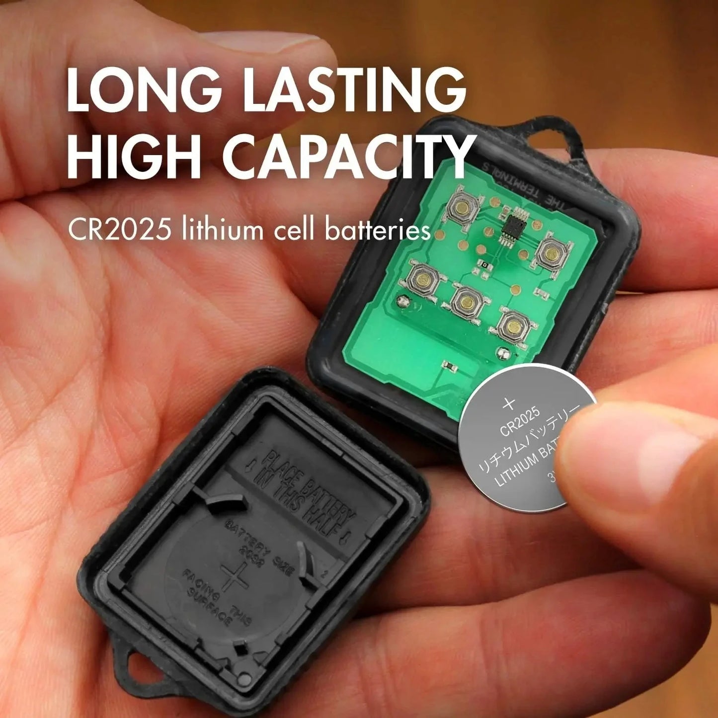 CR2025 Coin Cells Batteries 160mAh 3V Lithium Button Battery CR 2025 DL2025 BR2025 for Watch Toys Remote Control Calculator [BAT]