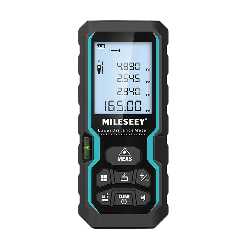 Mileseey S6 Laser Distance Meter 40m/120m, Rangefinder with Level Bubble , LCD Display with Backlit, Measure Tools for Home [MTR]