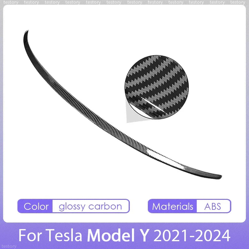 For Tesla Spoiler Model Y 2024 Accessories Spoilers Wings for Tesla Model 3 Highland 2024 Accessories 3/Y 2017-2024 ABS Material [BDK]