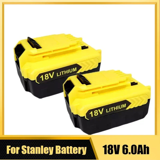 for Stanley Cordless Electric Drill 18V 3.0/4.0/5.0/6.0Ah Rechargeable Battery FMC687L FMC688L Stanley Electric Tool Battery [BAT]