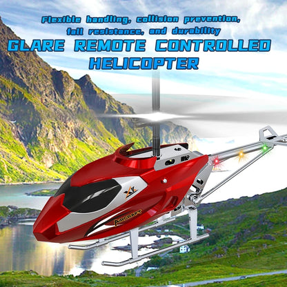 RC Helicopter 2.4GHZ 3.5 Channel Air Pressure Constant Height Light Remote Control Simulated Helicopter Toys Gift for Children [TOYS]