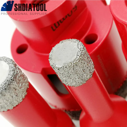 SHDIATOOL 1pc Diamond Drilling Core Bits M14 Thread Porcelain Tile Stoneware Crowns Drill Crowns Marble Stone Masonry Hole Saw [PTO]