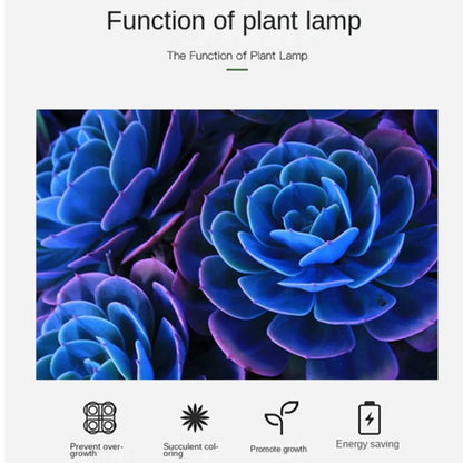 LDHLM LED Full Spectrum Plant Lamp USB Grow Light Flexible LED Growth Light Phyto Lamp Flower Seedling Hydroponic Lighting [GAR]