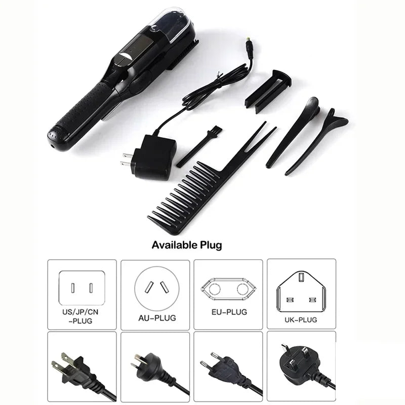 Professional Split Ends Hair Trimmer Dry Damaged Remover Automatic Trim Split for Women Cordless Hair Cutting Machine [HAI]