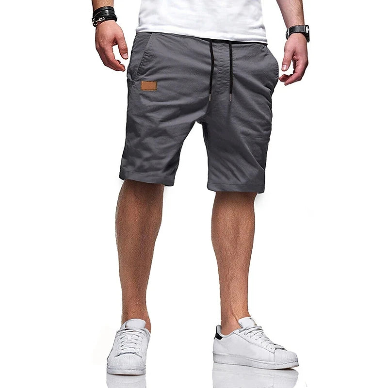 Hip Hop Shorts Summer Cotton Casual Capris Running Sports Shorts Street Pants High Quality Straight Leg Pants [MEN]