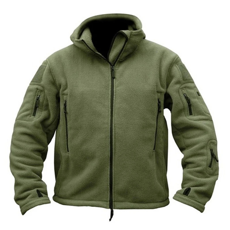 Men's Windbreaker Jackets For Men Fleece Men's Sports Tactical Jacket Combat Military Fleece Outdoor Sports Hiking Polar Coat [MEN]