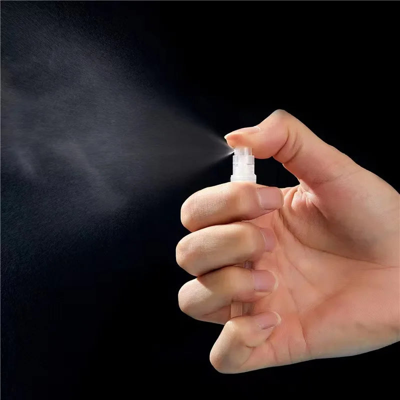 50/100pcs 3ml/5ml Plastic Spray Bottle Small Cosmetic Packing Atomizer Perfume Bottles Atomizing vaporisa Spray Liquid Container [CSM]