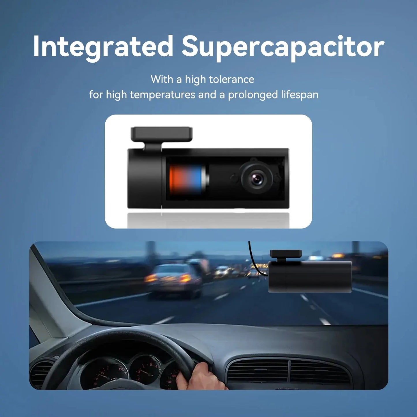 DDPAI Dash Cam Mini Pro 1296P Ultra HD Vehicle Wifi Smart Connect Car Camera [CAR]