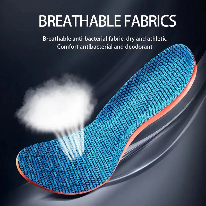 Sport Insoles for Shoes Sole Shock Absorption Deodorant Breathable Cushion Running Insoles for Feet Man Women Orthopedic Insoles [SHO]