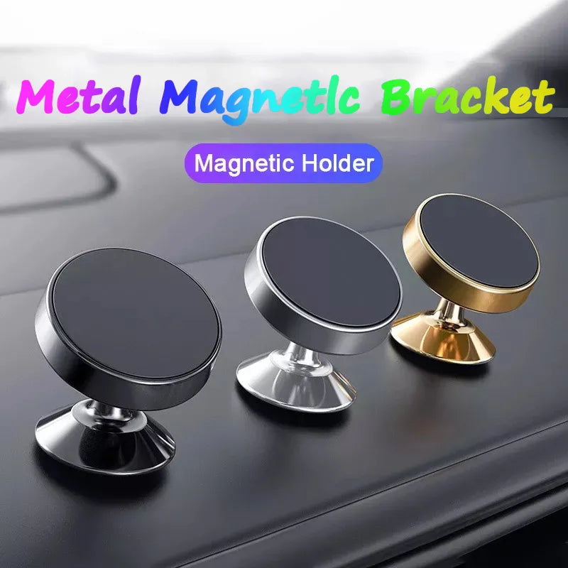 Magnetic Car Phone Holder Mobile Cell Phone Holder Stand Magnet Mount Bracket In Car For iPhone 13 12 Samsung Redmi Xiaomi [CAR]