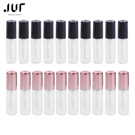 10PCS/Lot Empty Transparent PE Lip Gloss Tubes Plastic Lip Balm Tube Lipstick Mini Sample Cosmetic Container [CSM]