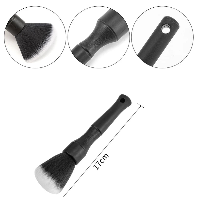 Car Detailing Brush Super Soft Auto Interior Detail Brush With Synthetic Bristles Car Dash Duster Brush Accessories [CAR] [DTL]