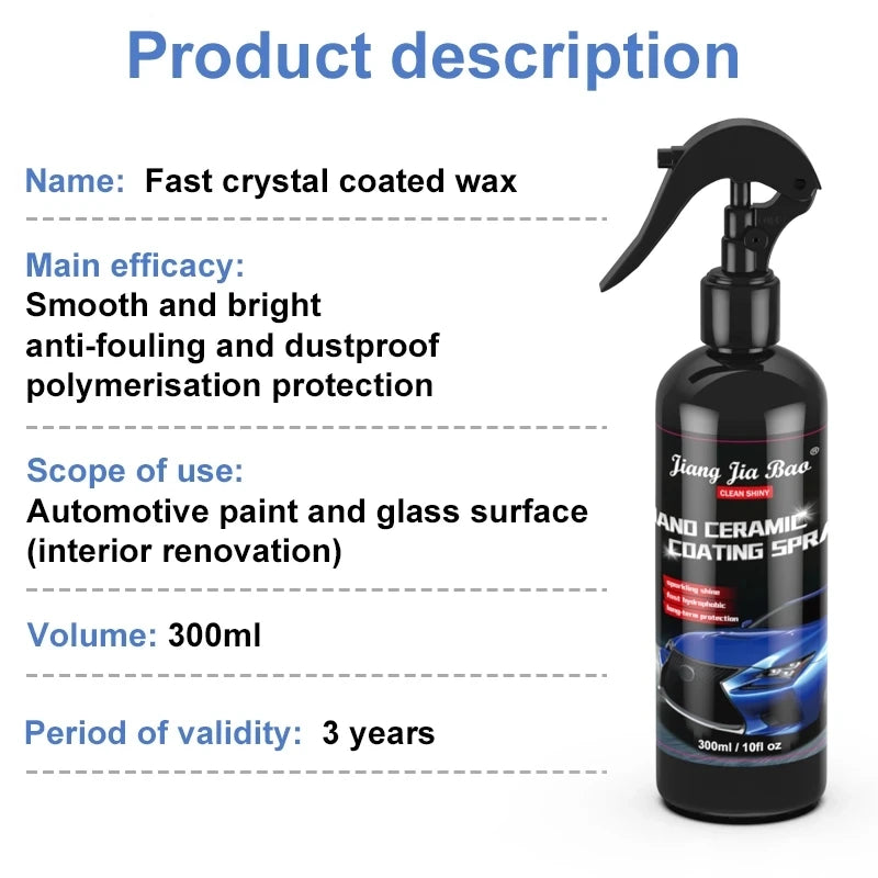 Car Ceramic Nano Coating Liquid Coatin Nano Crystal Hydrophobic Layer Polishing Paint Coating Agent Car Polish Nanos Coatings [CAR]