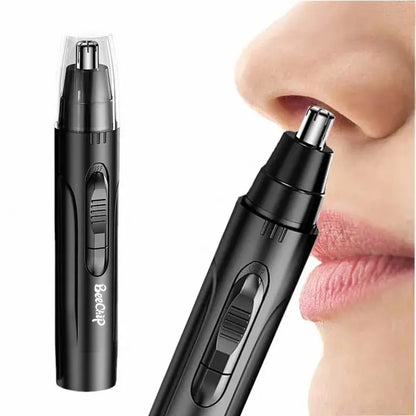 Black Electric Nose Hair Trimmer For Men And Women Available With Low Noise High Torque High Speed Motor Washable Nasal Hair [HAI]