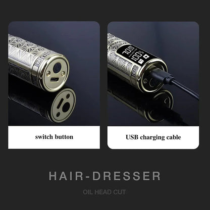 T9 Professional Hair Cutting Machine Wireless Electric Hair Trimmer Digital Display Hair Clipper Men Beard Shaver Barber For Men [HAI]