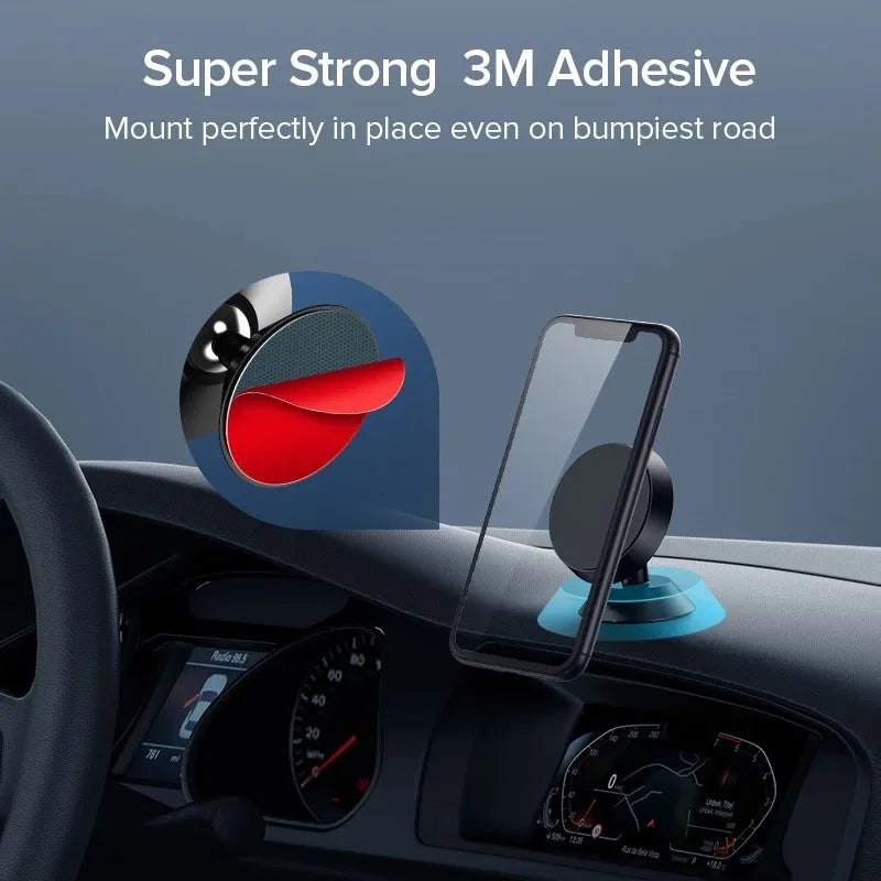 Magnetic Car Phone Holder Mobile Cell Phone Holder Stand Magnet Mount Bracket In Car For iPhone 13 12 Samsung Redmi Xiaomi [CAR]