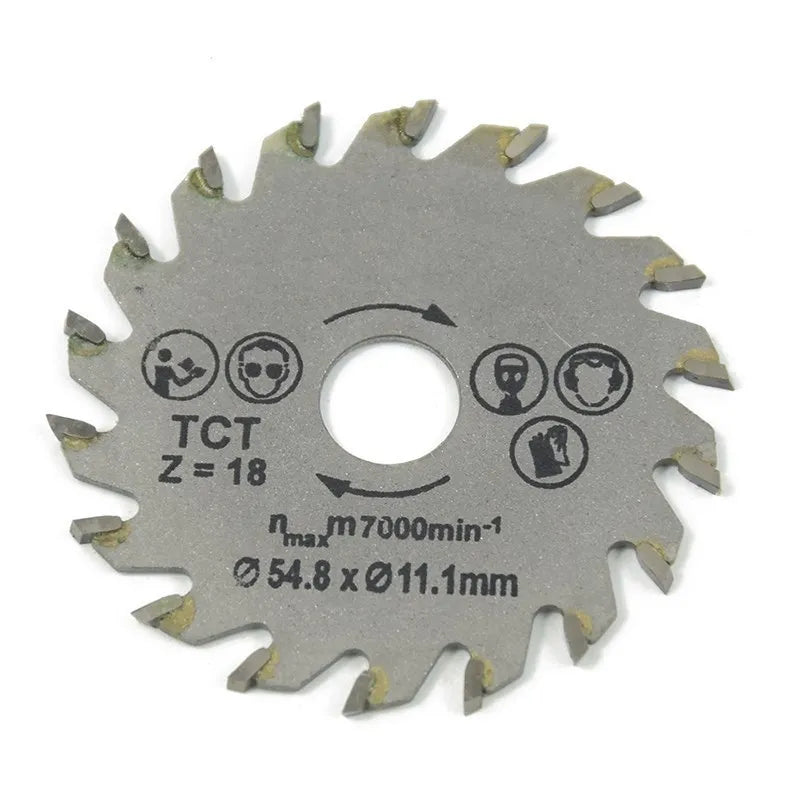 XCAN Out Diameter 54.8mm Mini Circular Saw Blade Wood Cutting Disc,Diamond Saw Blade for Wood Metal Plastic Ceramic Cutting  [PTO]