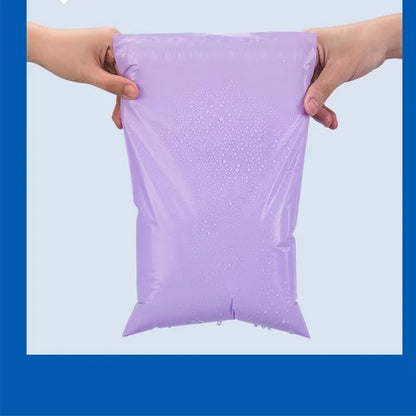 50Pcs Purple Courier Mailer Bags Packaging Poly Package Plastic Self-Adhesive Mailing Express Bag Envelope Postal Pouch Mailing [OFF]