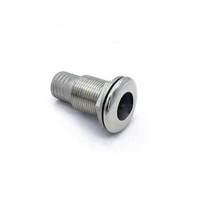 316 Stainless Steel Thru Hull Fitting Outlet Drain For 3/4" or 1" Hose Pipe Boat Accessories [MRN]