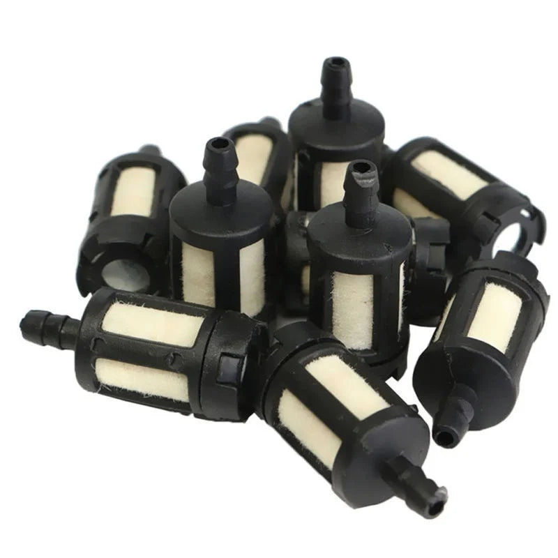 10 Pieces General Fuel Filter for Gasoline Garden Machinery Grass Trimmer Chainsaw [TOL]