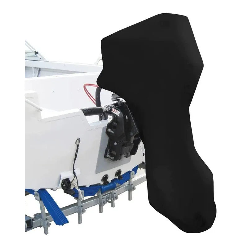 Motor Engine Boat Cover Anti Half Outboard UV Oxford Waterproof Protector Dustproof Air Antigores Yacht Marine 420D 6-225HP [MRN]