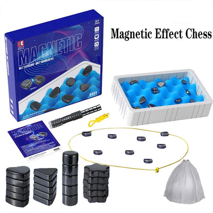 Magnet Chess Battle Set Magnetic Effect Educational Game Portable Board Game For Children Birthday Gift [MAG]