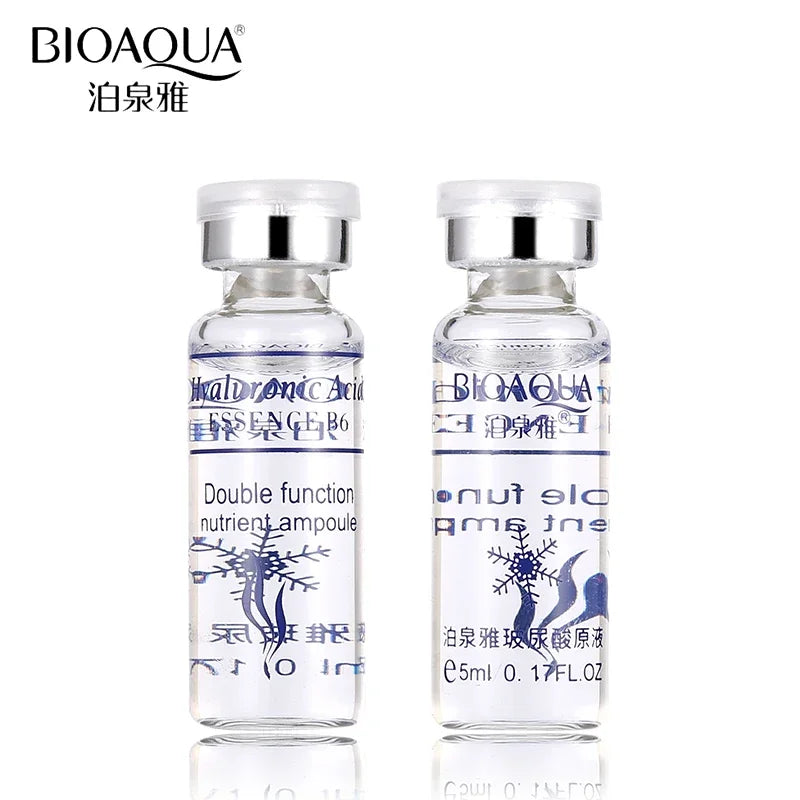 BIOAQUA 10pcs/lot Moisturizing Vitamins Hyaluronic Acid Serum Facial Skin Care Anti Wrinkle Anti Aging Collagen Essence Liquid [SKC]