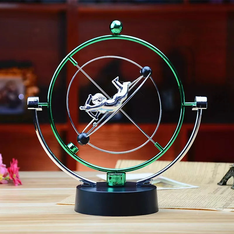 Newton Pendulum Ball Balance Ball Rotating Perpetual Motion Physical Science Pendulum Toy Physics Tumbler Craft Home Decoration [MUG]